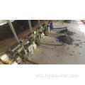 Mesin Press Briquetting Steel Chips Automatik Untuk Peleburan